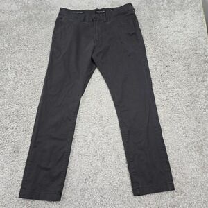 Lucky Brand 410 Chino Pants Men 31x30 Gray Stretch Athletic Fit Casual Classic
